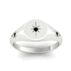 Load image into Gallery viewer, Vintage Starburst Signet Ring