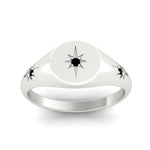 Load image into Gallery viewer, Vintage Starburst Signet Ring
