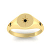 Load image into Gallery viewer, Vintage Starburst Signet Ring