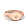 Load image into Gallery viewer, Vintage Starburst Signet Ring