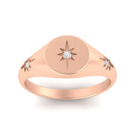 Load image into Gallery viewer, Vintage Starburst Signet Ring
