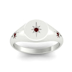 Load image into Gallery viewer, Vintage Starburst Signet Ring
