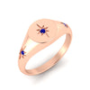 Load image into Gallery viewer, Vintage Starburst Signet Ring