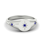 Load image into Gallery viewer, Vintage Starburst Signet Ring
