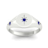 Load image into Gallery viewer, Vintage Starburst Signet Ring