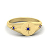 Load image into Gallery viewer, Vintage Starburst Signet Ring