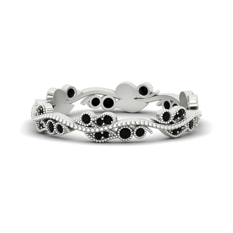 Vintage Wave Diamond Band