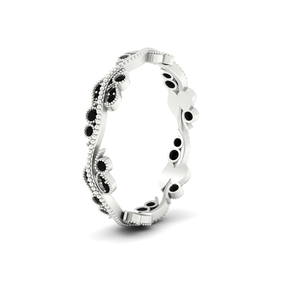 Vintage Wave Diamond Band