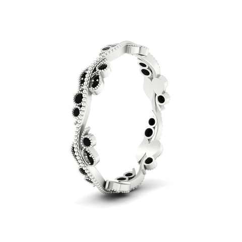 Vintage Wave Diamond Band