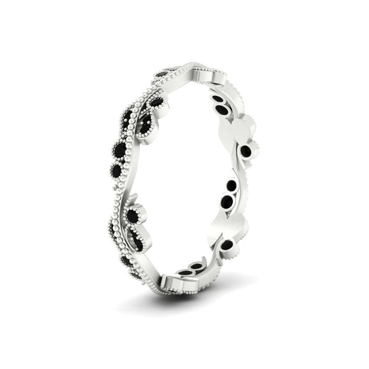 Vintage Wave Diamond Band
