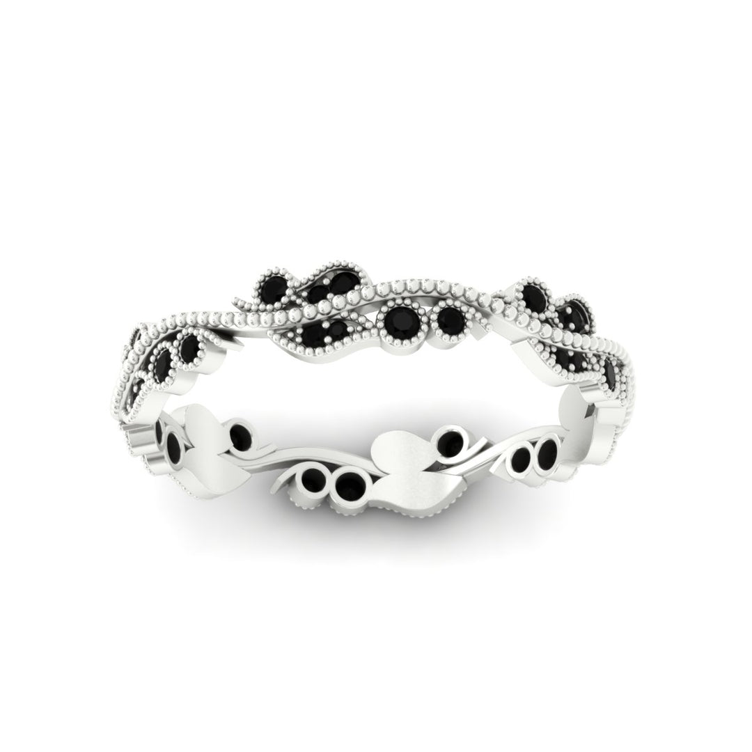 Vintage Wave Diamond Band