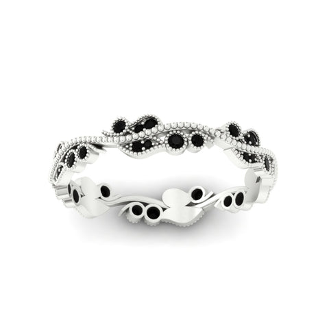 Vintage Wave Diamond Band