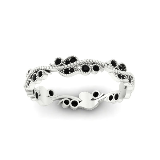 Vintage Wave Diamond Band