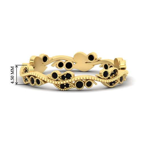 Vintage Wave Diamond Band