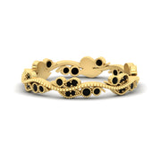 Vintage Wave Diamond Band