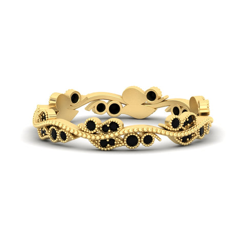 Vintage Wave Diamond Band