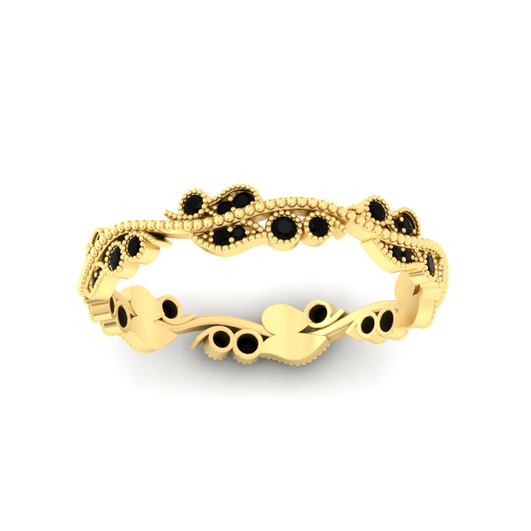 Vintage Wave Diamond Band