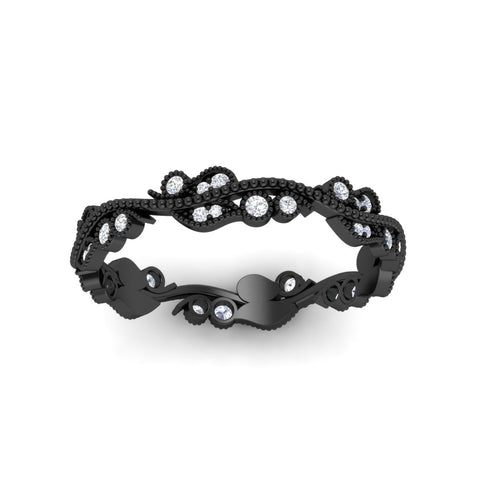 Vintage Wave Diamond Band