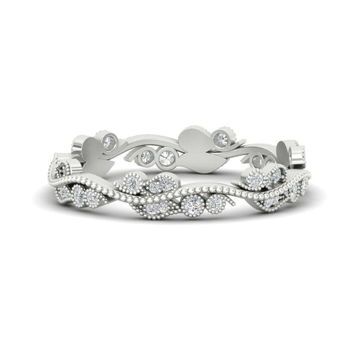 Vintage Wave Diamond Band