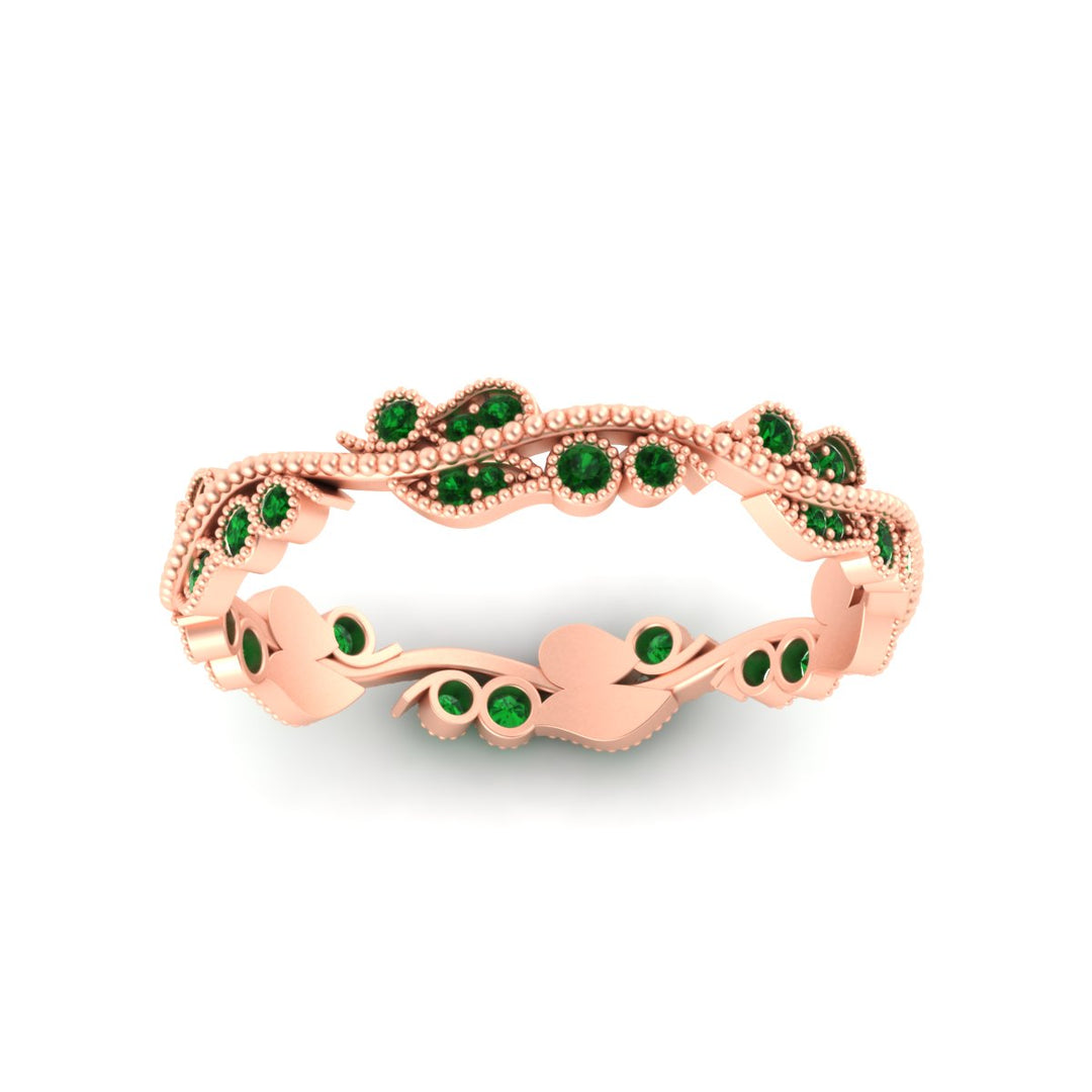 Vintage Wave Diamond Band