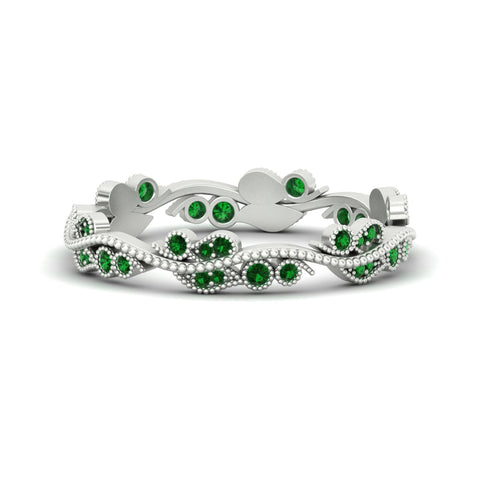 Vintage Wave Diamond Band