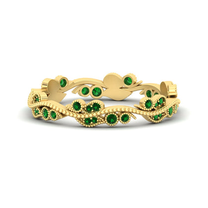Vintage Wave Diamond Band