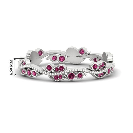 Vintage Wave Diamond Band
