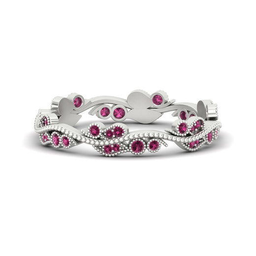 Vintage Wave Diamond Band