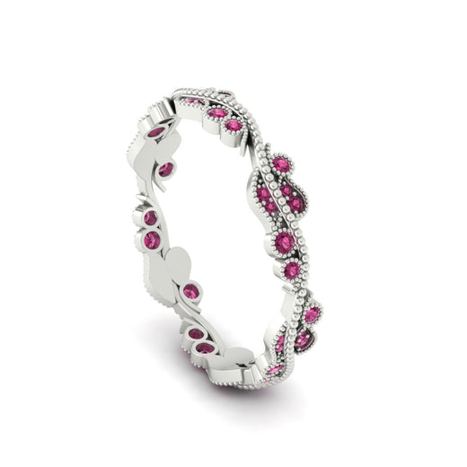 Vintage Wave Diamond Band