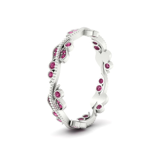 Vintage Wave Diamond Band