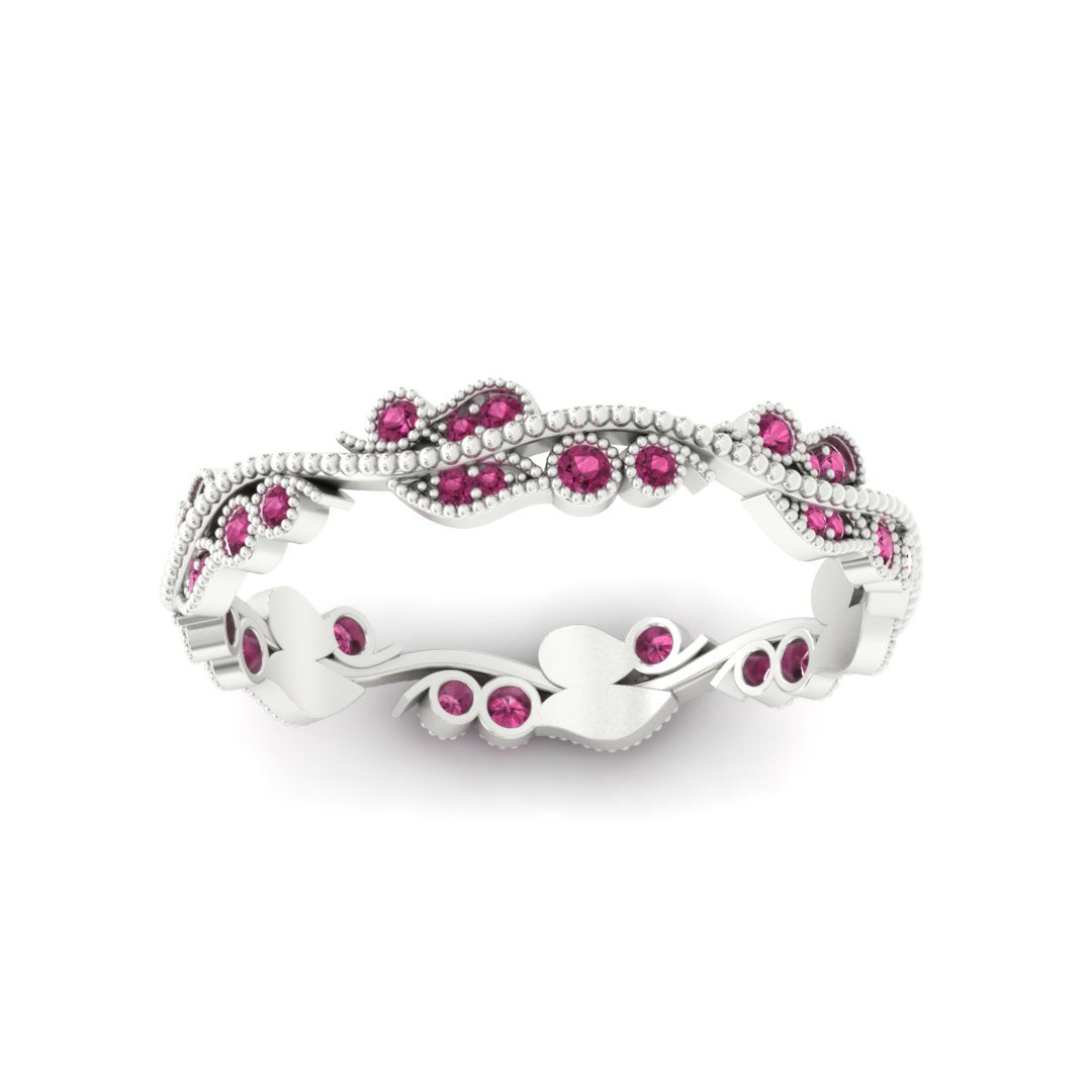 Vintage Wave Diamond Band