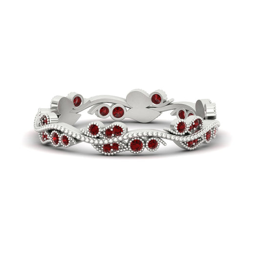 Vintage Wave Diamond Band