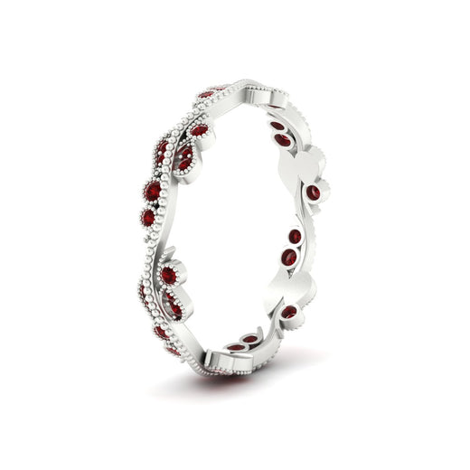 Vintage Wave Diamond Band