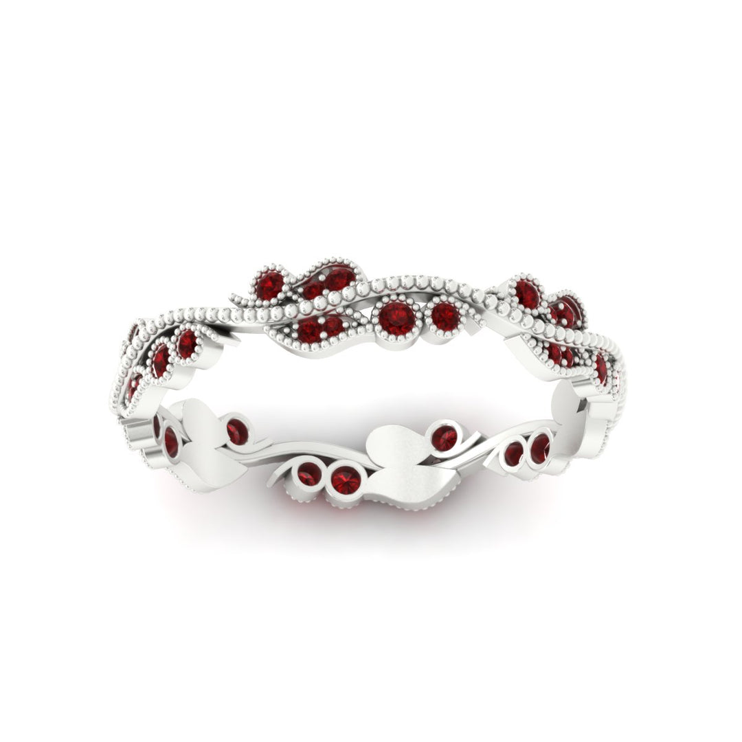 Vintage Wave Diamond Band