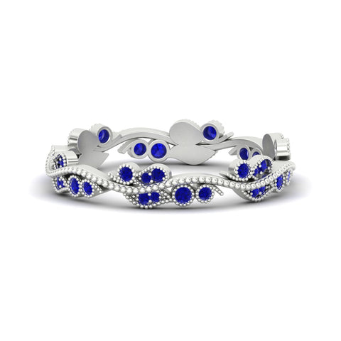 Vintage Wave Diamond Band