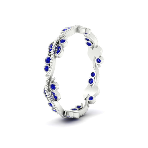 Vintage Wave Diamond Band