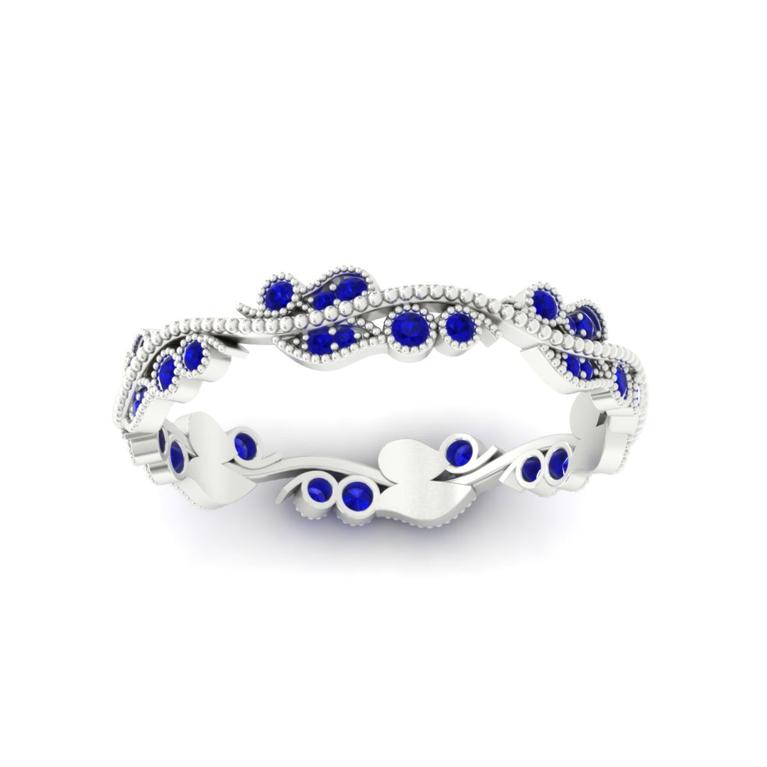 Vintage Wave Diamond Band