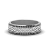 Load image into Gallery viewer, vintage-wide-black-diamond-eternity-band-for-her-in-white-gold-FDEWB8645GBLACK-NL-WG