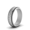 Load image into Gallery viewer, vintage-wide-black-diamond-eternity-band-for-her-in-white-gold-FDEWB8645GBLACK-NL-WG
