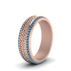 Load image into Gallery viewer, vintage-wide-blue-topaz-eternity-band-for-her-in-rose-gold-FDEWB8645GICBLTO-NL-RG