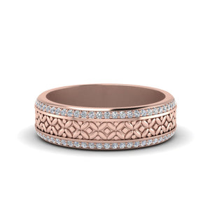 Vintage Wide Eternity Band For Her