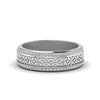 Load image into Gallery viewer, vintage-wide-diamond-eternity-band-for-her-in-white-gold-FDEWB8645-NL-WG