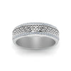 Load image into Gallery viewer, vintage-wide-diamond-eternity-band-for-her-in-white-gold-FDEWB8645-NL-WG