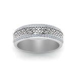 Load image into Gallery viewer, vintage-wide-diamond-eternity-band-for-her-in-white-gold-FDEWB8645-NL-WG
