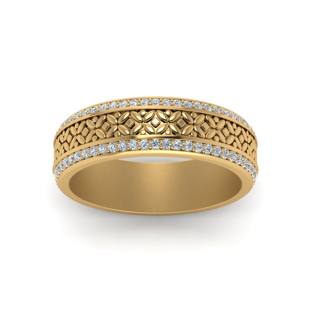 vintage-wide-diamond-eternity-band-for-her-in-yellow-gold-FDEWB8645-NL-YG