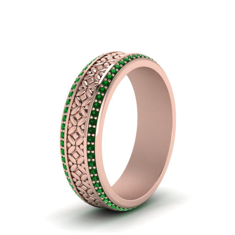 vintage-wide-emerald-eternity-band-for-her-in-rose-gold-FDEWB8645GEMGR-NL-RG