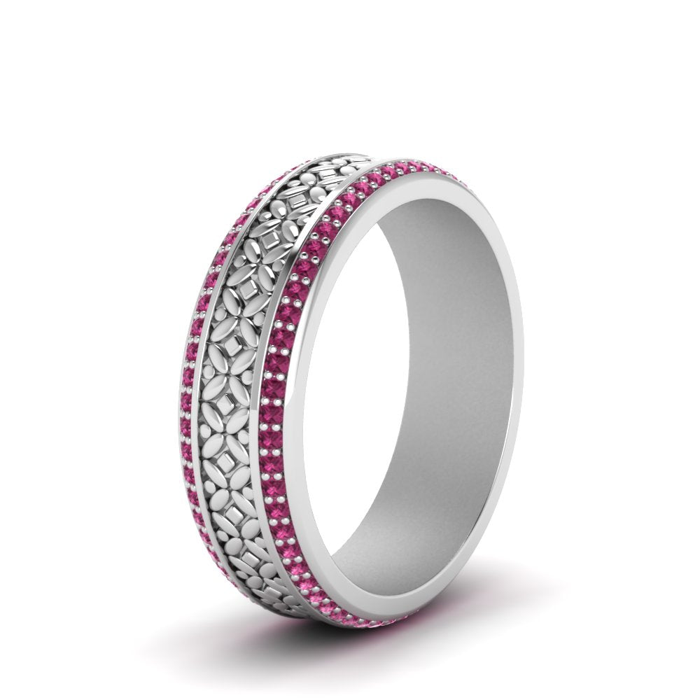 vintage-wide-pink-sapphire-eternity-band-for-her-in-white-gold-FDEWB8645GSADRPI-NL-WG