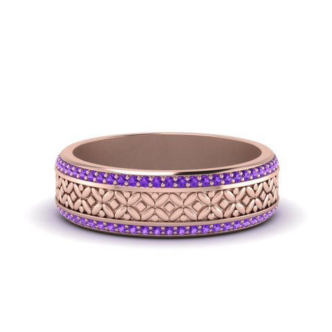 vintage-wide-purple-topaz-eternity-band-for-her-in-rose-gold-FDEWB8645GVITO-NL-RG