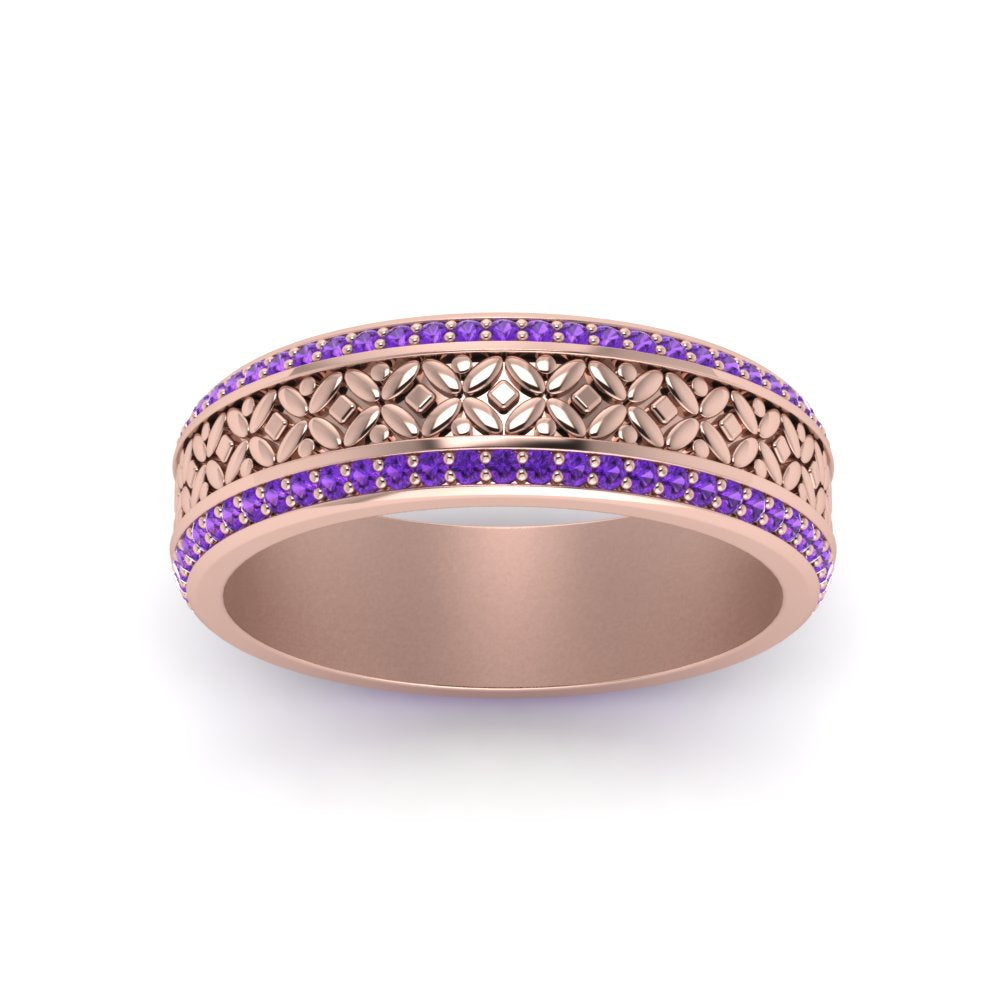vintage-wide-purple-topaz-eternity-band-for-her-in-rose-gold-FDEWB8645GVITO-NL-RG