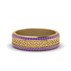 Load image into Gallery viewer, vintage-wide-purple-topaz-eternity-band-for-her-in-yellow-gold-FDEWB8645GVITO-NL-YG